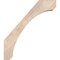 Ekena Millwork 5 1/2"W x 28"D x 32"H Legacy Smooth Knee Brace, Douglas Fir BRC06X28X32LEC00SDF - alternate 4